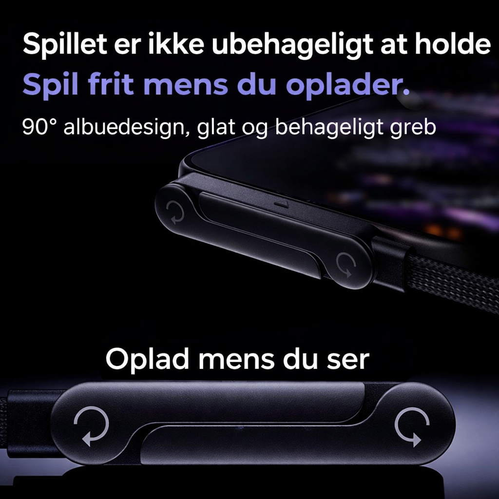 StandOplad™ - Oplad og brug din mobil samtidig