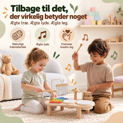 MusikMagi™ – Montessori-musikbord, der stimulerer barnets kreativitet og musikglæde