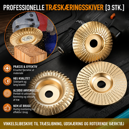 WoodForge™ Pro Kit - Forvandl din vinkelsliber til et præcisionsværktøj