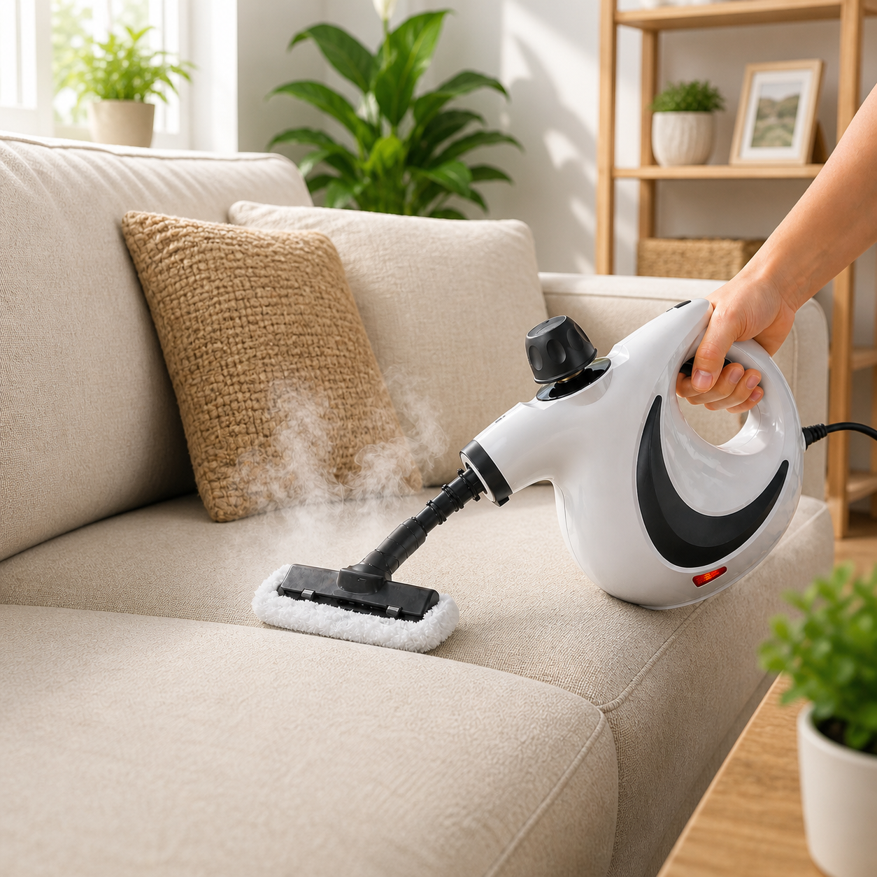 SteamForce™ Håndholdt DampRenser – Kraftfuld rengøring uden kemi