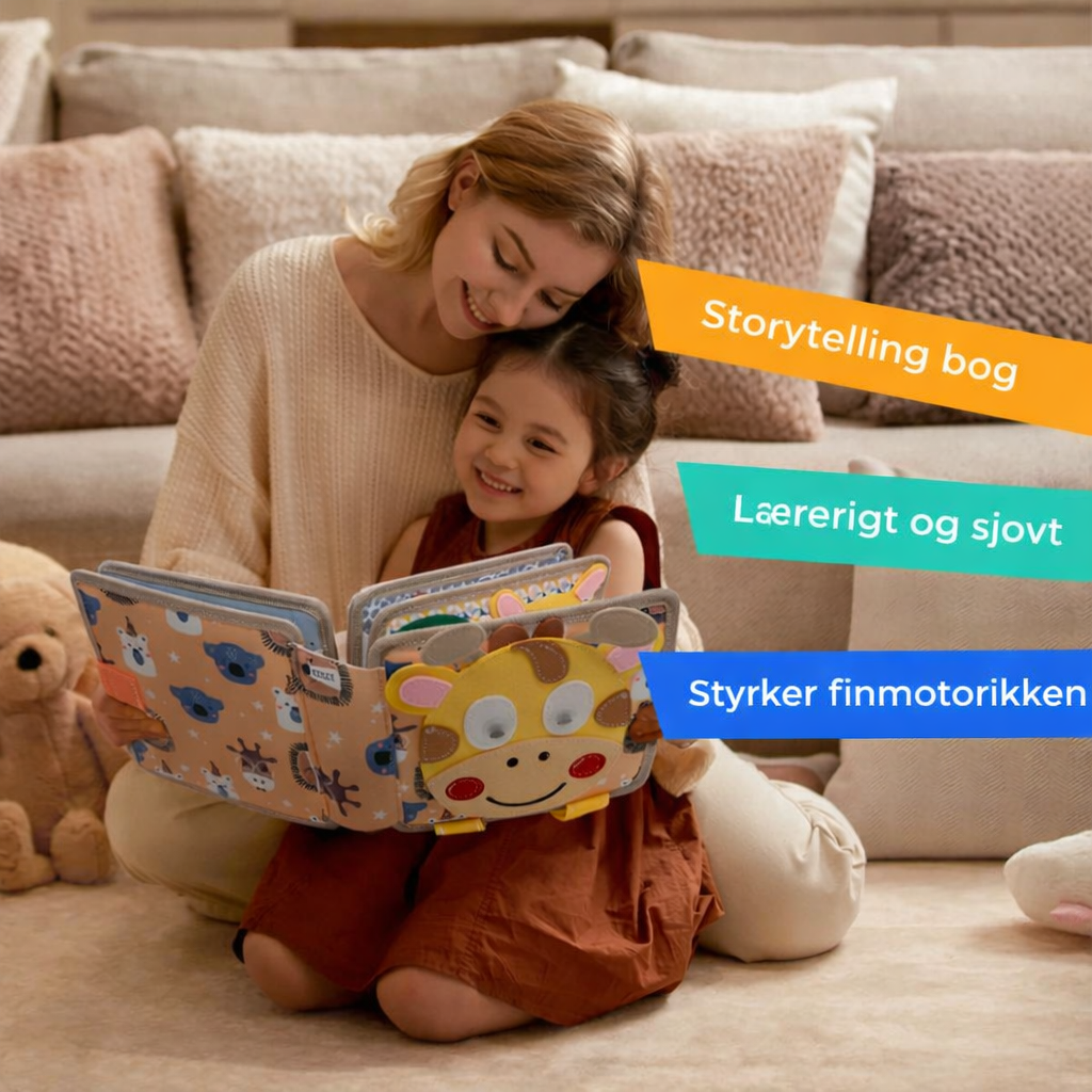 LæreLeg™ Montessori Aktivitetsbog – Leg dig klogere hver dag