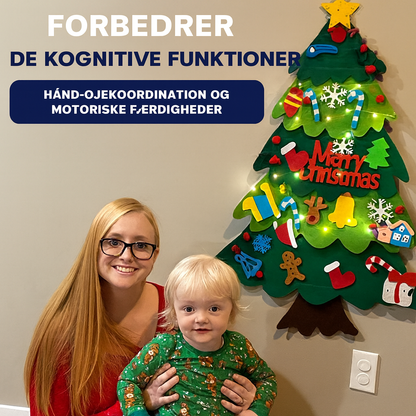 JuleFryn™ – Den magiske filtjuletræ for små hænder