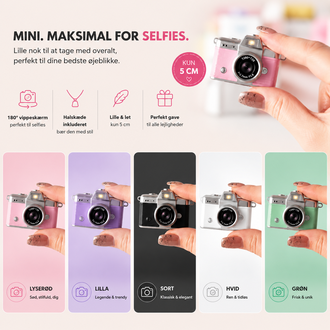 SnapMinde™ – Fang sommerens øjeblikke på et sekund