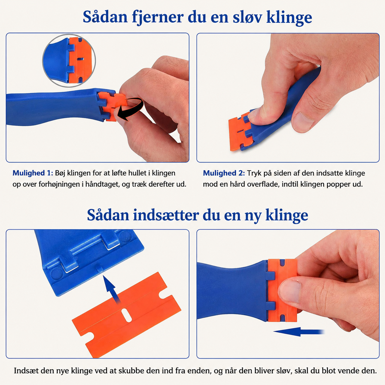 SkrabeFri™ – Fjerner rester uden ridser