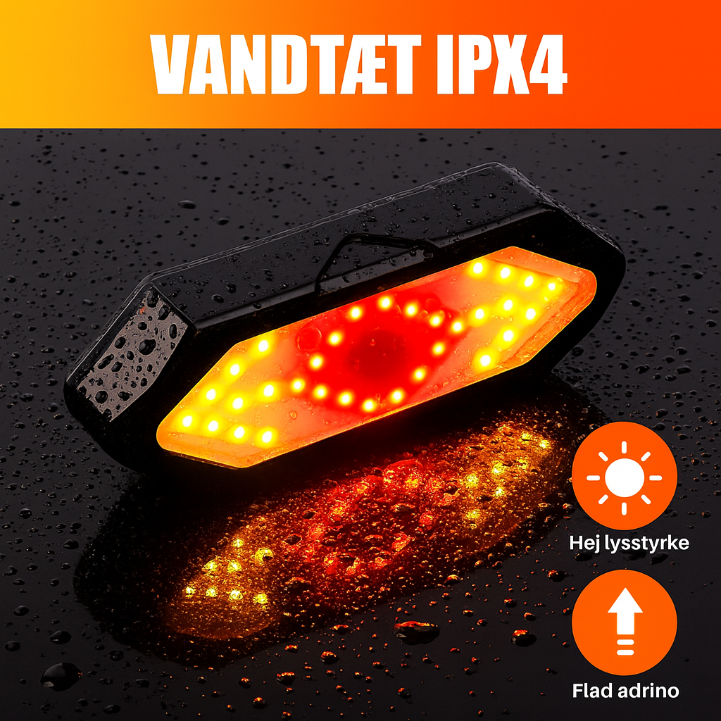 BlinkRide™ – Gør din cykeltur tryggere i mørket