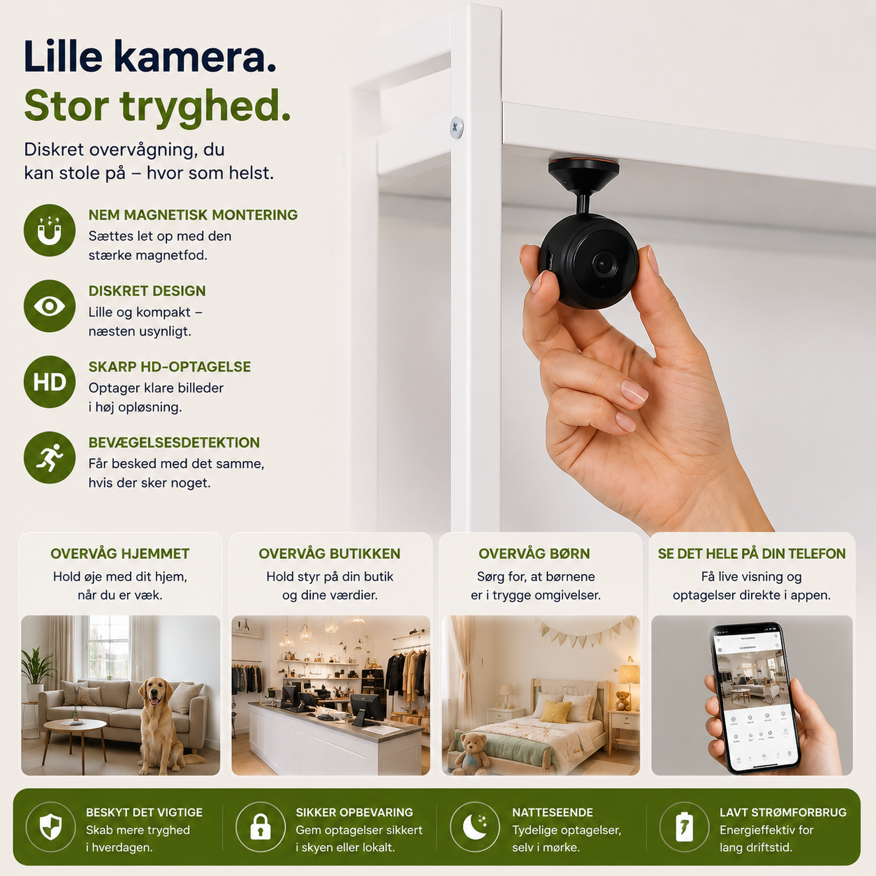 VagtMini™ – Hold øje med dit hjem, uanset hvor du er