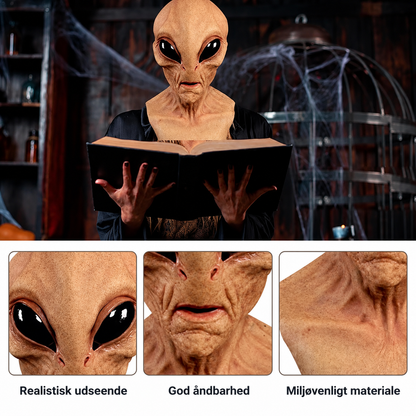 SkrækMaske™ – Et uhyggeligt realistisk look til Halloween
