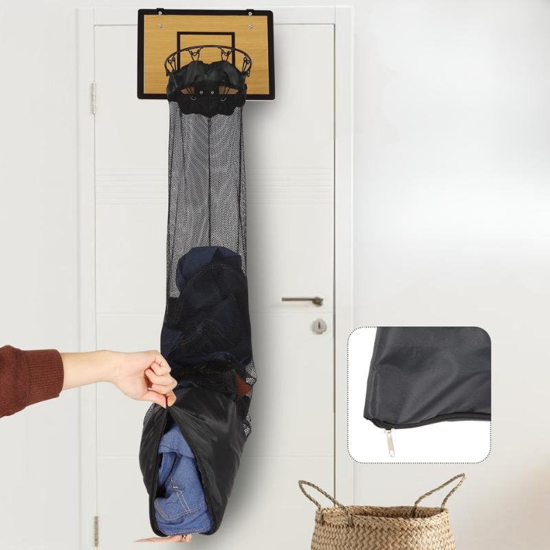 KurvSkud™ – Gør vasketøjet til et slam dunk