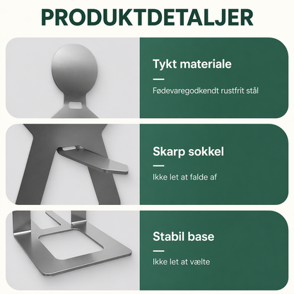 GrillMester™ Pølkeholder – Perfekt grillning uden besvær (og med et smil)