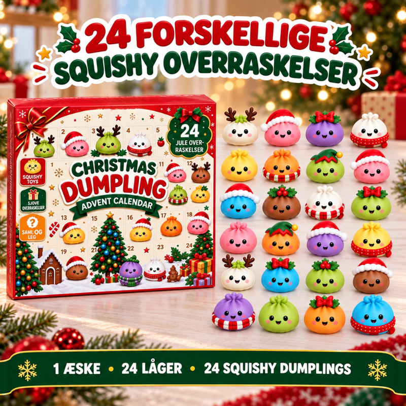 DumplingJul™ – 24 bløde overraskelser frem mod jul