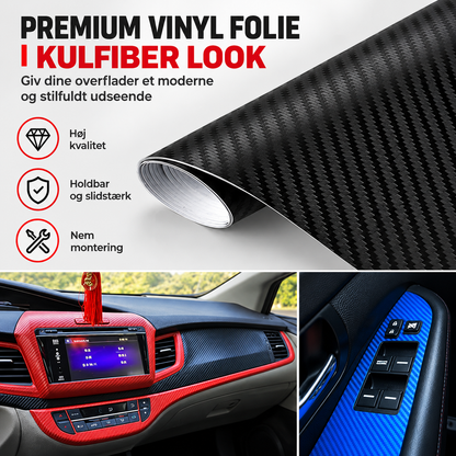 CarbonLook™ – Giv din bil et sporty carbonlook på få minutter