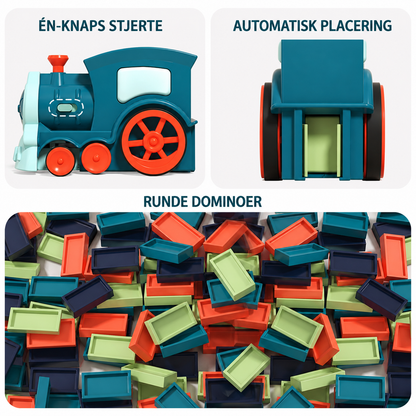 DominoTog™ – Leg, lær og byg på den sjoveste måde.