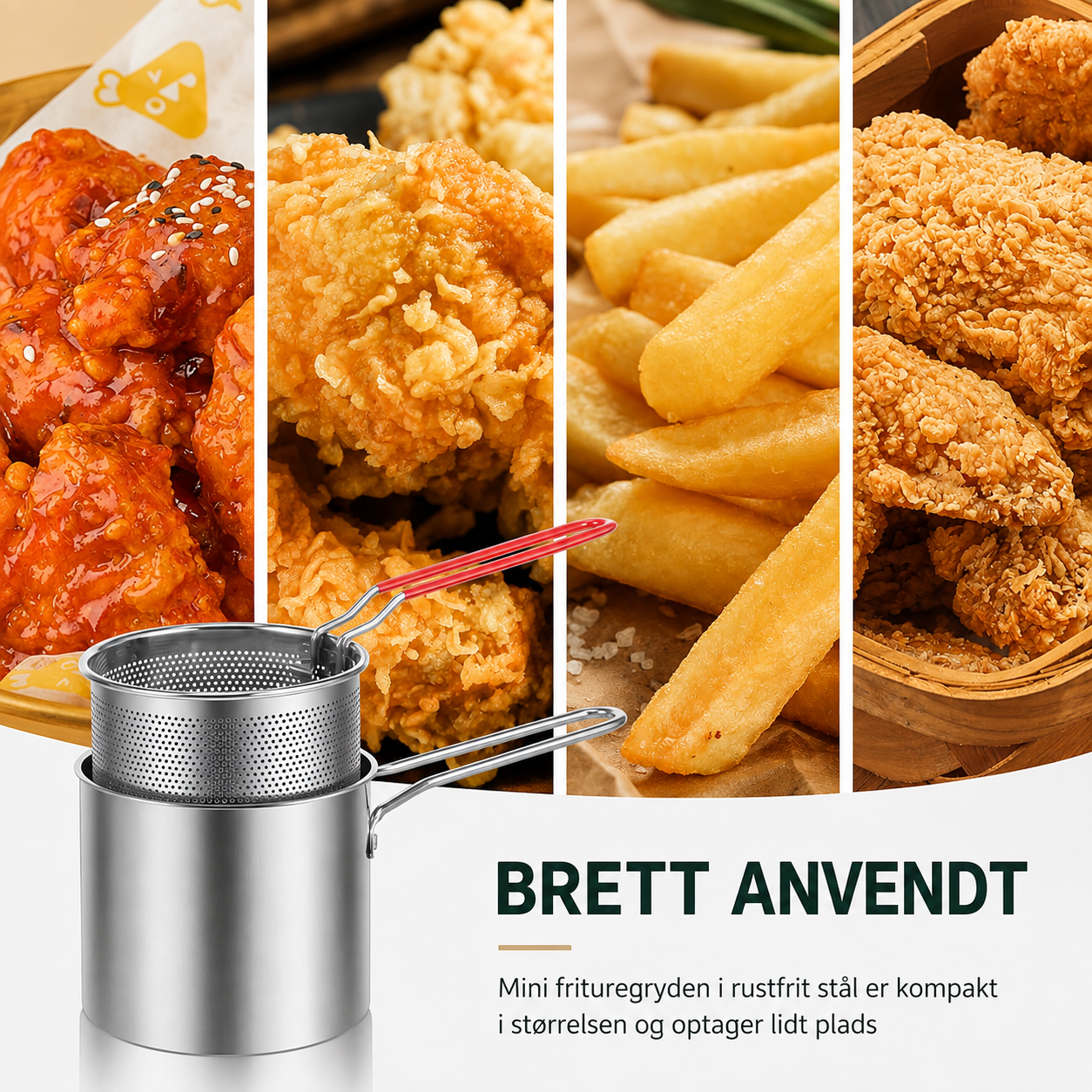FritKlar™ – Sprødt resultat uden en stor frituregryde
