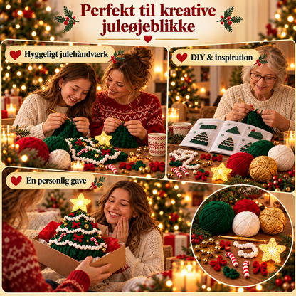 JuleHygge™ – Hækl din egen hyggelige juletræshue