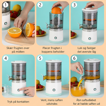SaftKlar™ – Friskpresset citrus på få sekunder