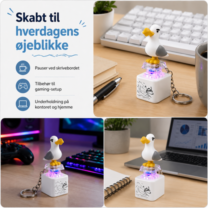 SkrigeFugl™ – Ét tryk, og kontoret vågner