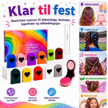 FarveHår™ – Skab dit eget farverige look på få minutter