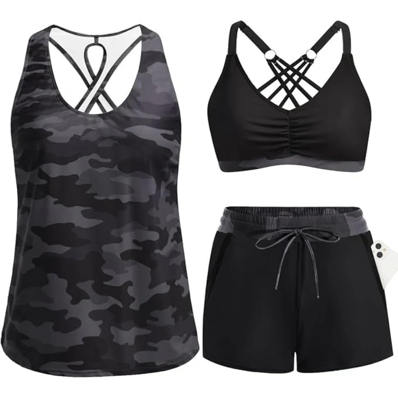 Soleia™ Active Tankini – Smuk dækning, fri bevægelse og komfort hele dagen "