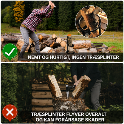KløvLet™ – Kløv brænde nemmere og mere sikkert