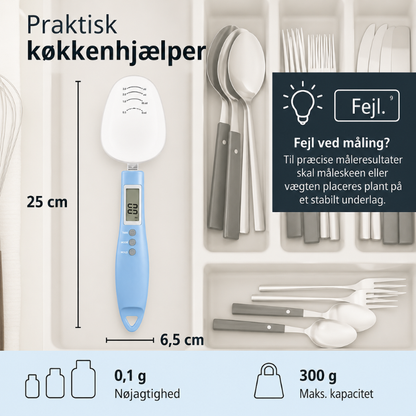 PræcisionsSke™ – Mål med præcision ned til 0,1 gram