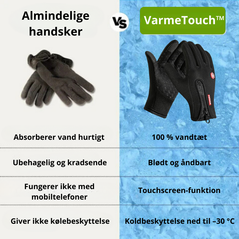 VarmeTouch™ – Hold varmen og brug mobilen uden besvær