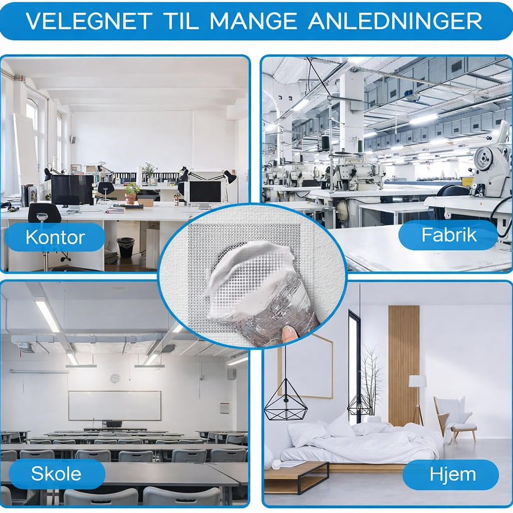 VægFix™ – Hurtig Reparation af Huller i Væggen