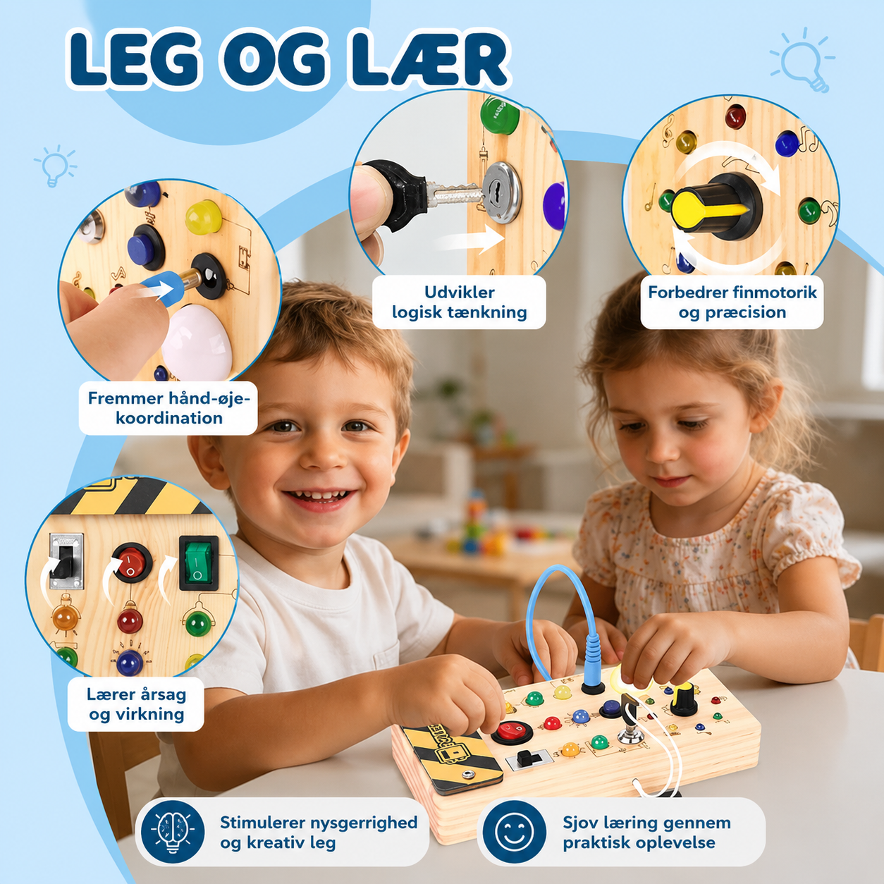 OpdagBræt™ – Leg, lær og udvikl hver dag