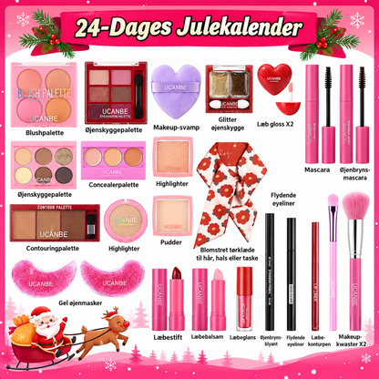 MakeupJul™ – 24 skønhedsoverraskelser til en glamourøs jul