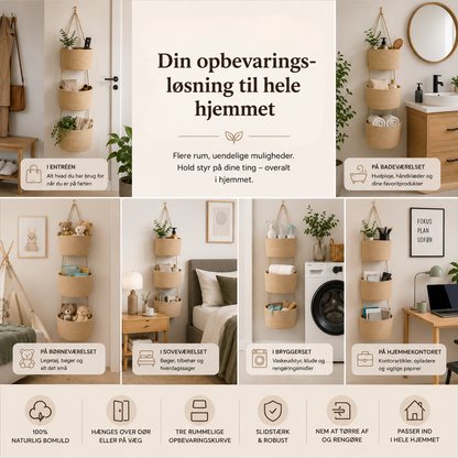 HængeKurv™ – Stilfuld opbevaring til hele hjemmet
