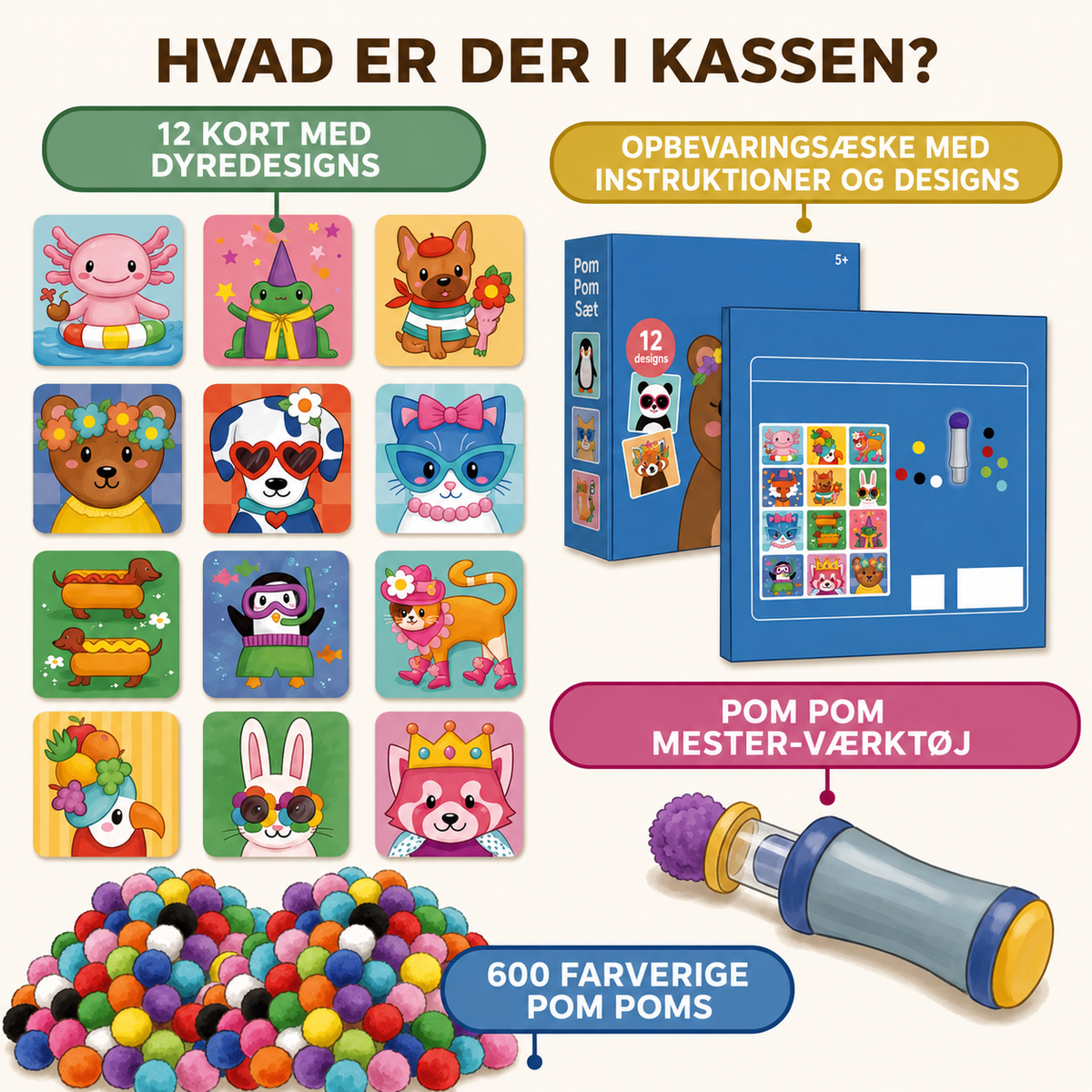 MiniVen™ | Bløde dyrevenner til leg, hygge og fantasifulde eventyr