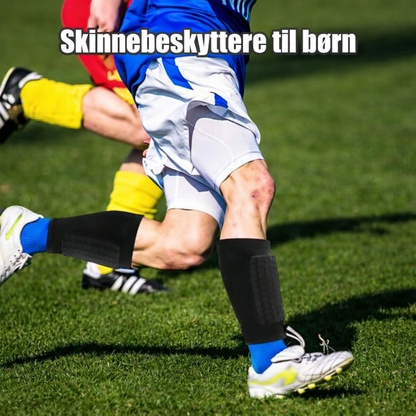 ShieldFlex™ Fodboldbenskinner – Let og fleksibel beskyttelse med honeycomb-teknologi for maksimal komfort og sikkerhed