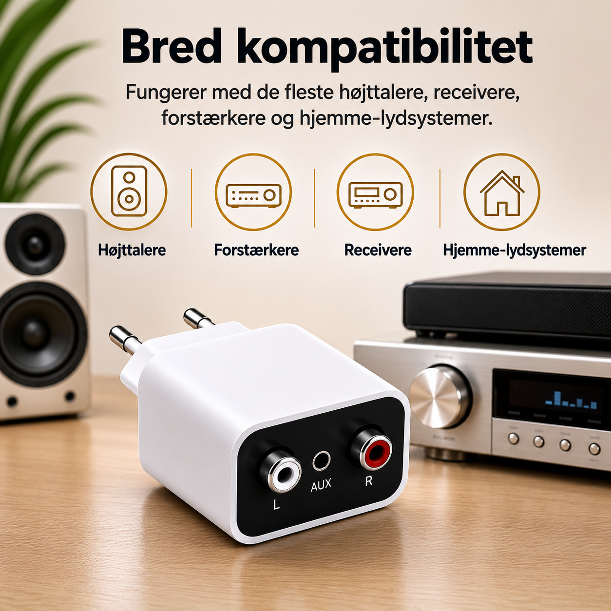LydLink™ – Gør dit gamle anlæg trådløst på sekunder
