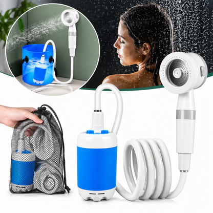AquaGo™ Portabel Vandpumpe (Kit) – Få vand hvor som helst med kraftfuldt og fleksibelt flow