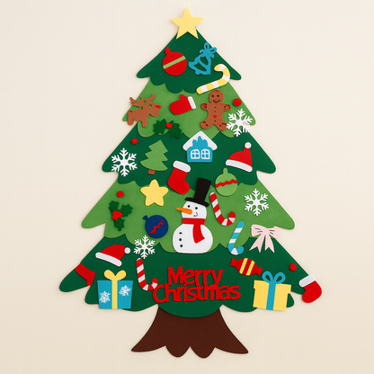 JuleFryn™ – Den magiske filtjuletræ for små hænder