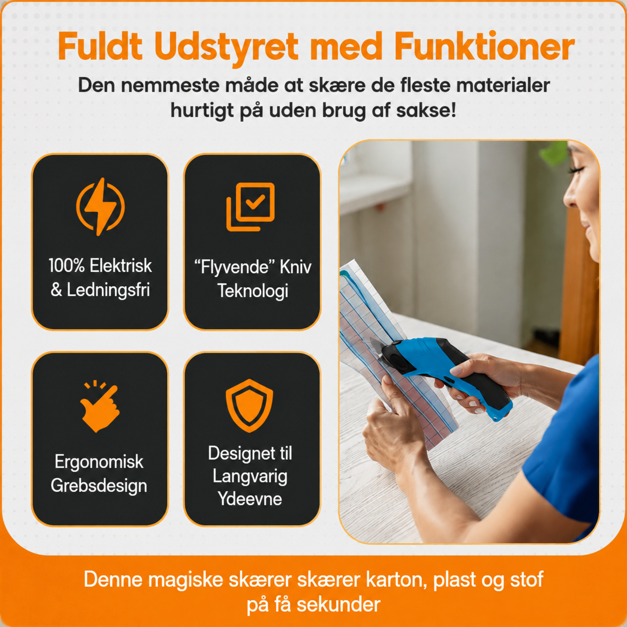 SkæreSmart™ – Den smarte skæreløsning til hele hjemmet.