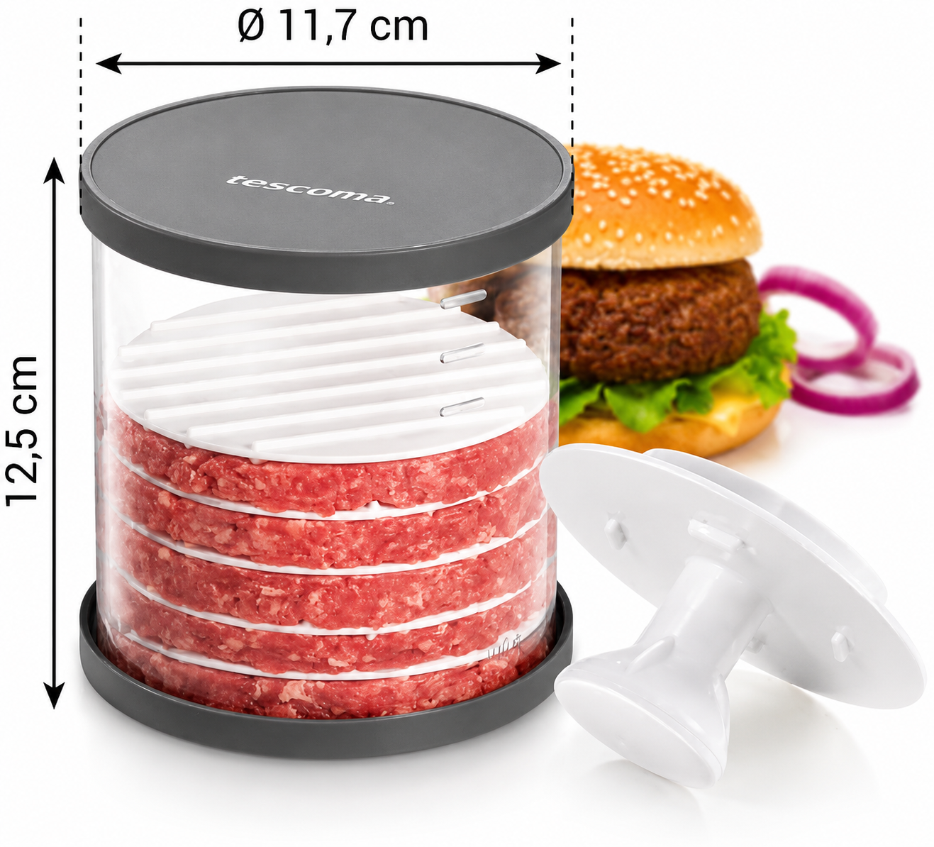 BurgerForm™ – Form perfekte burgere hver eneste gang