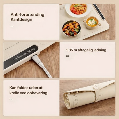VarmRo™ – Elegant varmeplade til afslappet spisning