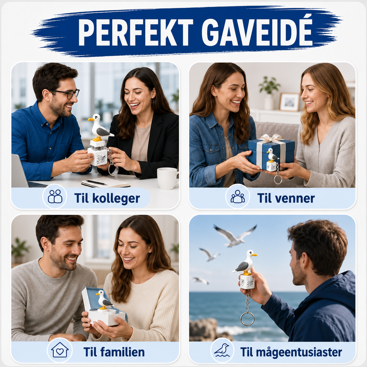SkrigeFugl™ – Ét tryk, og kontoret vågner