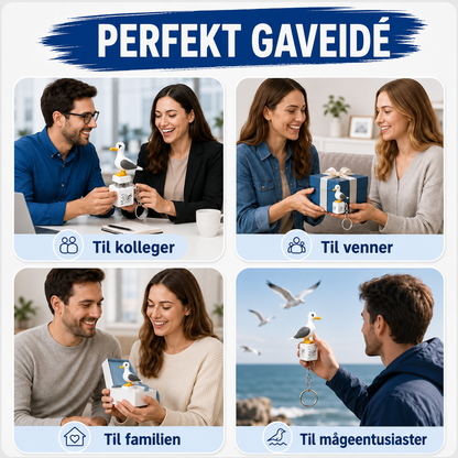 SkrigeFugl™ – Ét tryk, og kontoret vågner