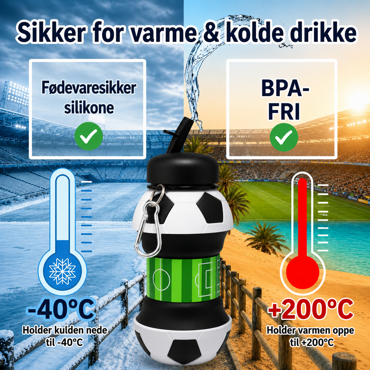 SportSip™ – Den smarte drikkeflaske til aktive børn