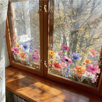 Blomsterglimt™ – Forvandl dine vinduer til et blomstrende sommerunivers 🌸