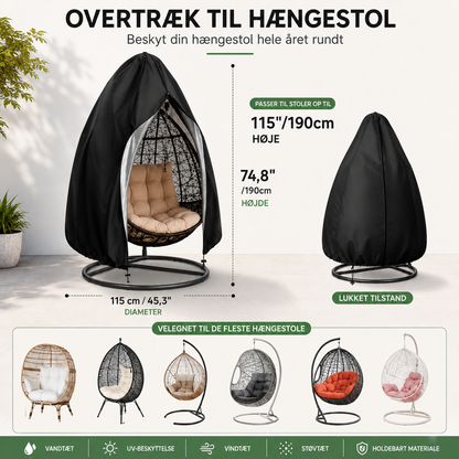 RegnSkjold™ – Hold din æggestol tør året rundt