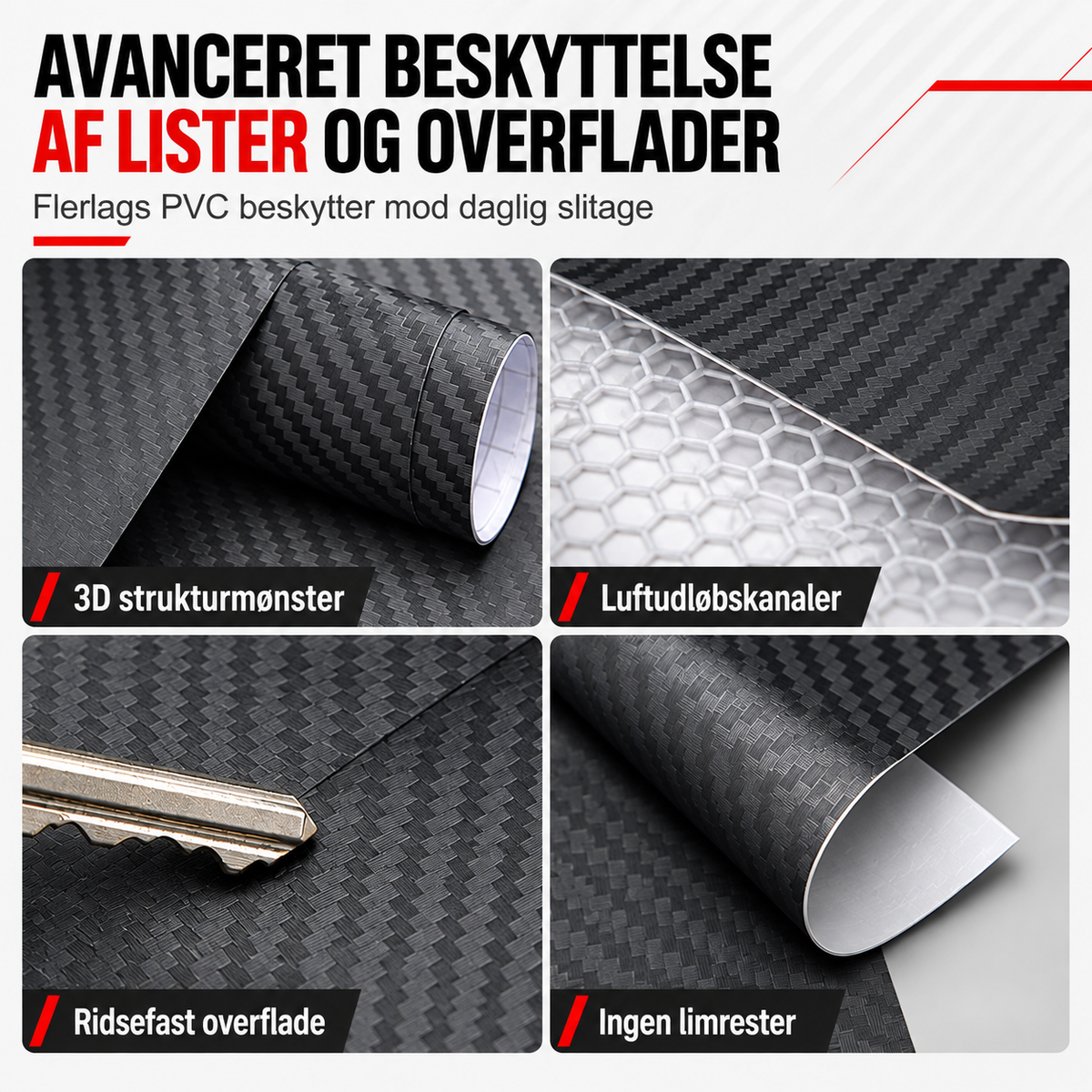 CarbonLook™ – Giv din bil et sporty carbonlook på få minutter