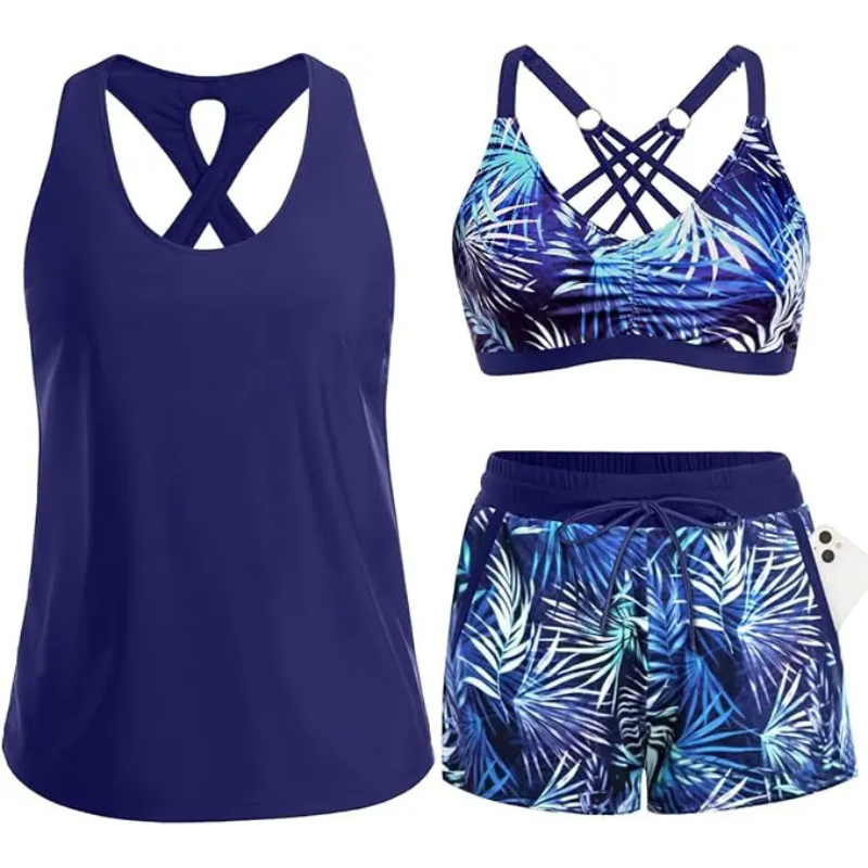 Soleia™ Active Tankini – Smuk dækning, fri bevægelse og komfort hele dagen "