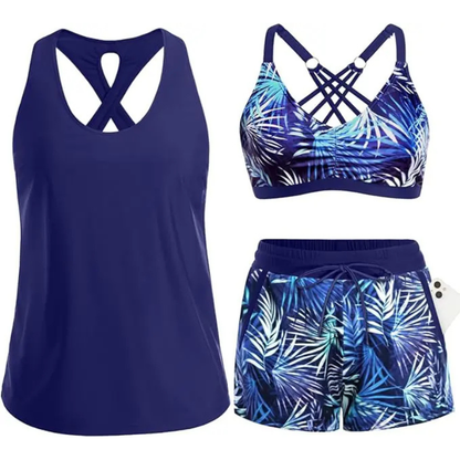 Soleia™ Active Tankini – Smuk dækning, fri bevægelse og komfort hele dagen "