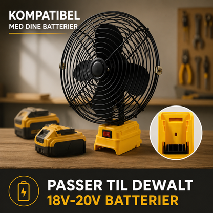 KøleKraft™ – Kraftig køling med dit værktøjsbatteri