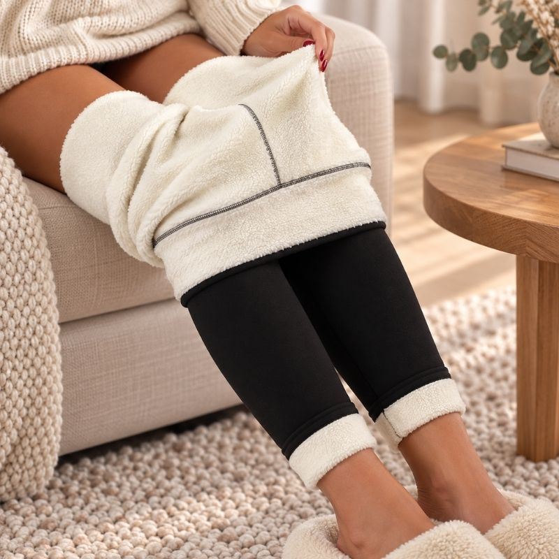 VinterBlød™ – Hold benene varme hele vinteren med bløde, fleeceforede leggings