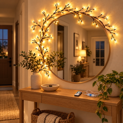 JuleGlimt™ – Lysende LED-grene, der skaber magisk julestemning