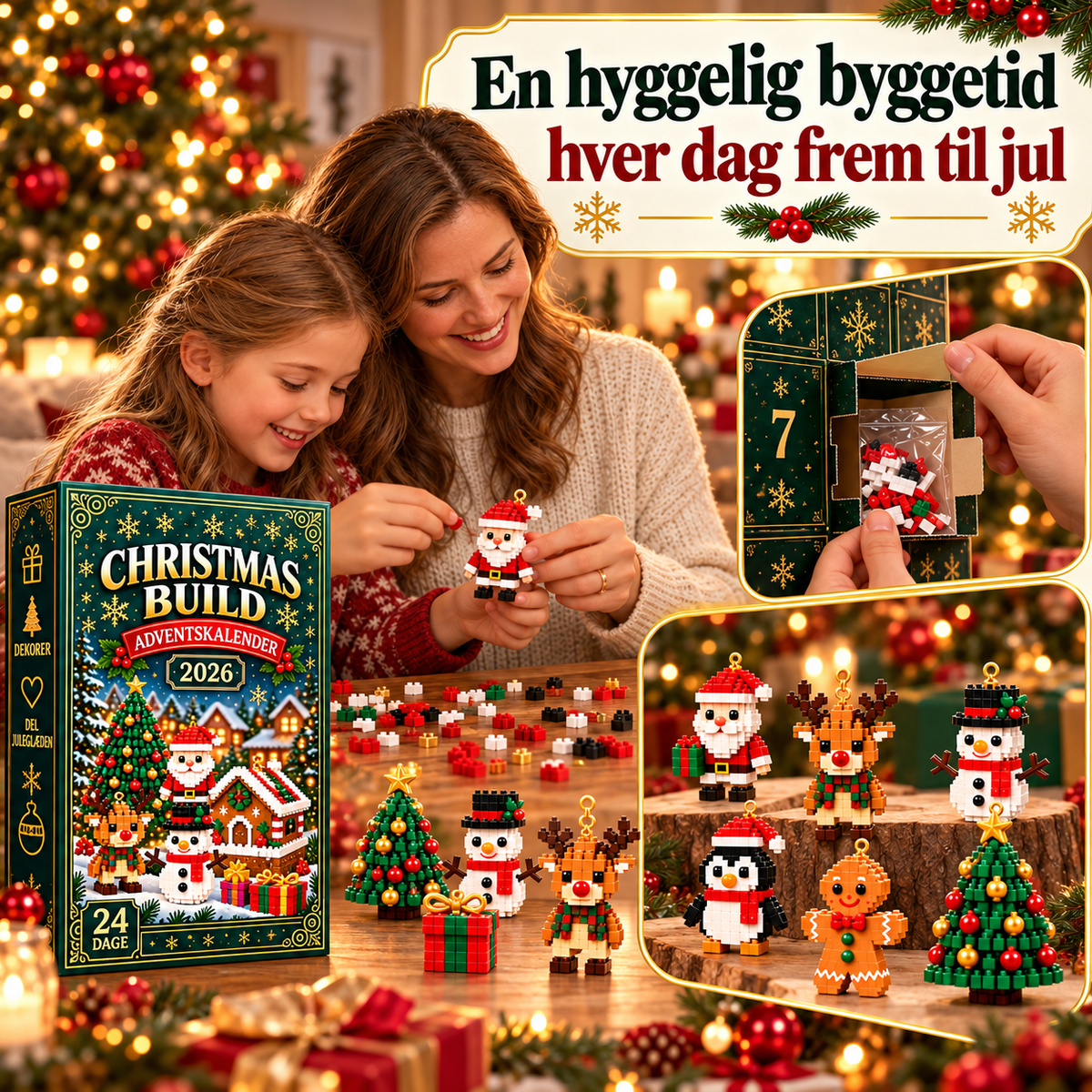 BygJul™ – Byg en ny julefigur hver dag frem mod jul
