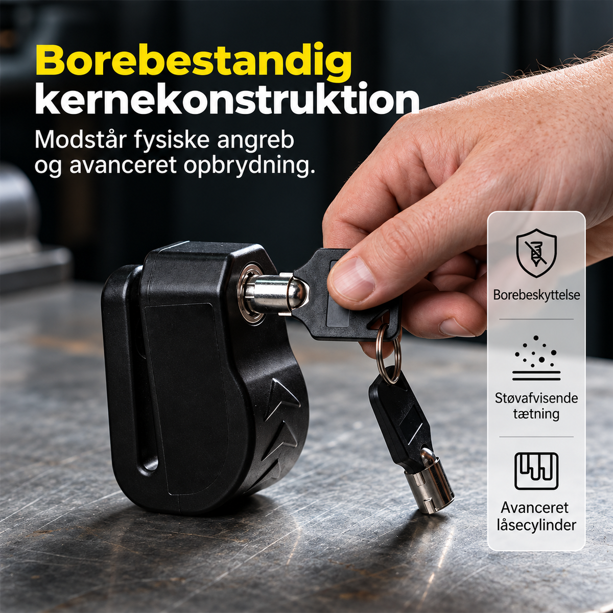 CykelLås™ – Ekstra sikkerhed til din cykel på farten